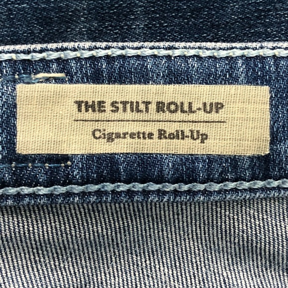 Adriano Goldschmied Jeans The Stilt Roll-Up Sz 26 - Picture 7 of 8